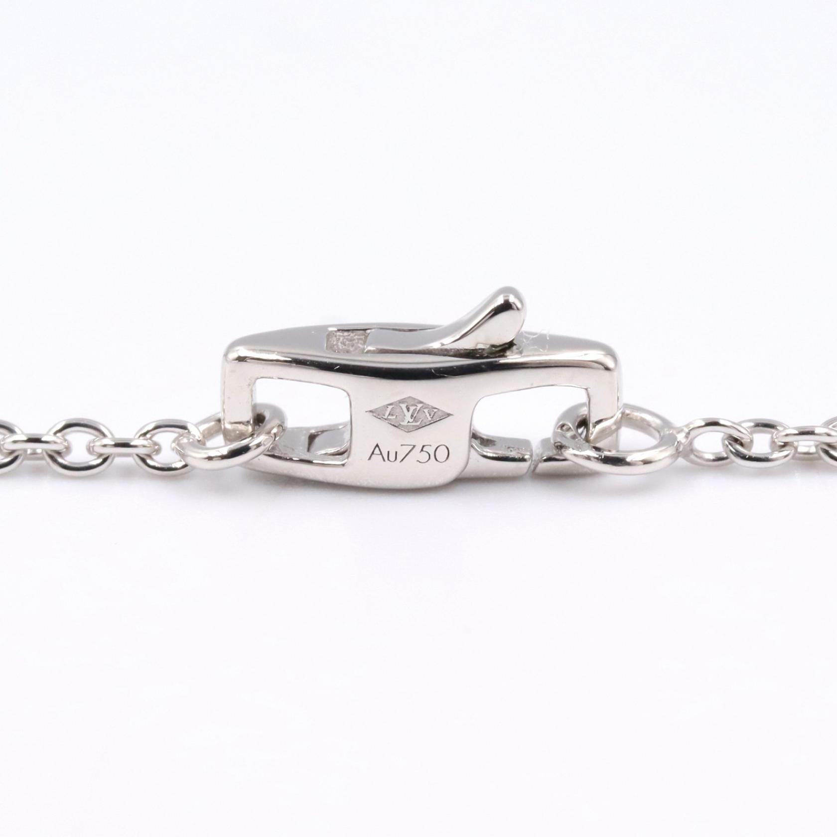 スターブロッサム ダイヤ ネックレス ネックレス K18WG ダイヤモンド ホワイトゴールド クリア ルイヴィトン アクセサリー LOUIS VUITTON
