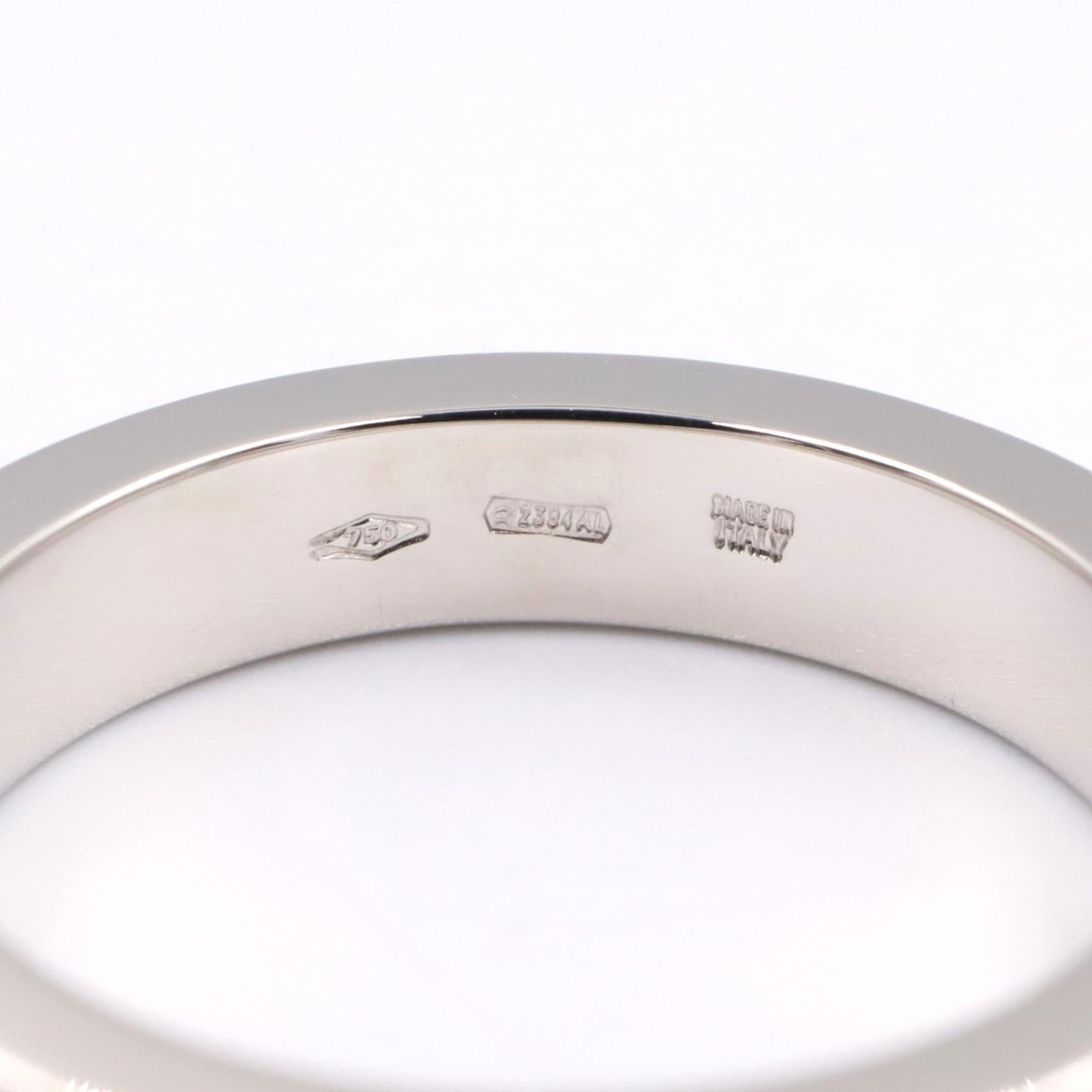 B-zero1 ビーゼロワン リング 1PD リング 指輪 K18WG ダイヤモンド ホワイトゴールド クリア ブルガリ アクセサリー BVLGARI