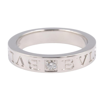 B-zero1 ビーゼロワン リング 1PD リング 指輪 K18WG ダイヤモンド ホワイトゴールド クリア ブルガリ アクセサリー BVLGARI