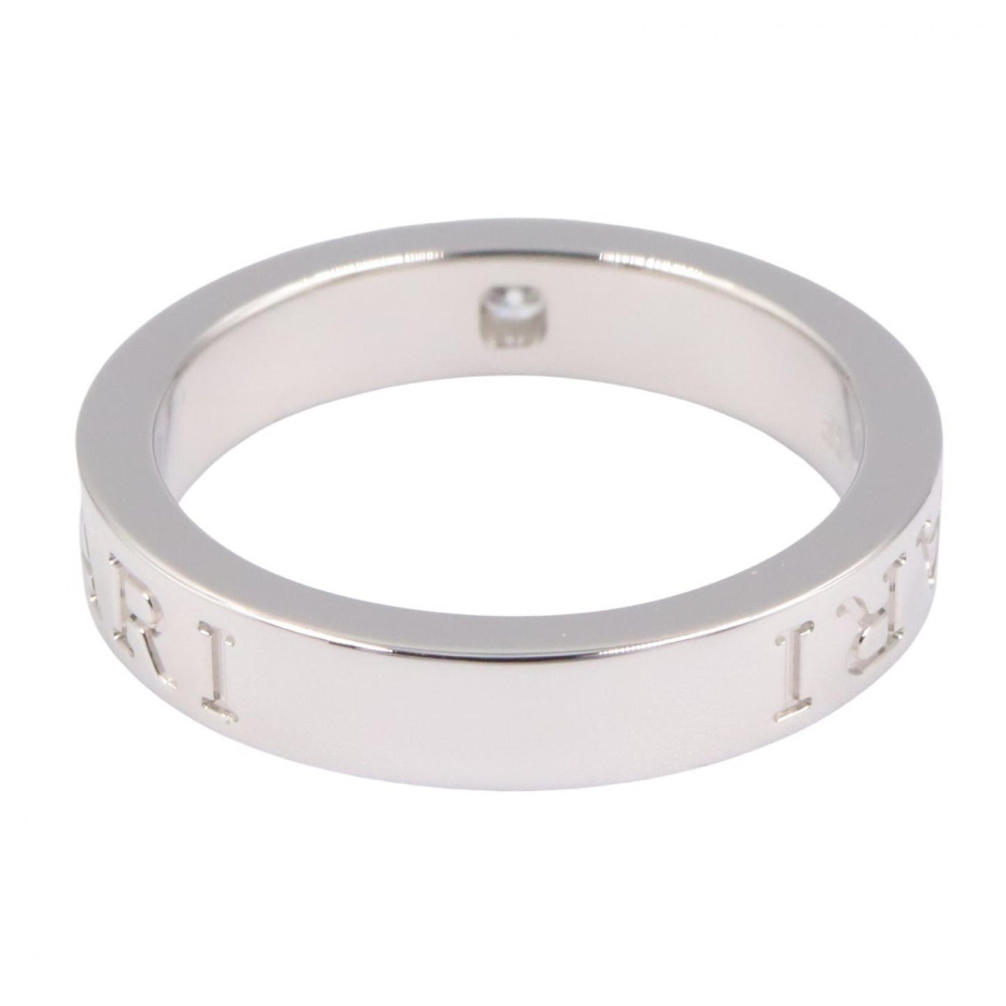 B-zero1 ビーゼロワン リング 1PD リング 指輪 K18WG ダイヤモンド ホワイトゴールド クリア ブルガリ アクセサリー BVLGARI