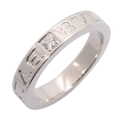 B-zero1 ビーゼロワン リング 1PD リング 指輪 K18WG ダイヤモンド ホワイトゴールド クリア ブルガリ アクセサリー BVLGARI