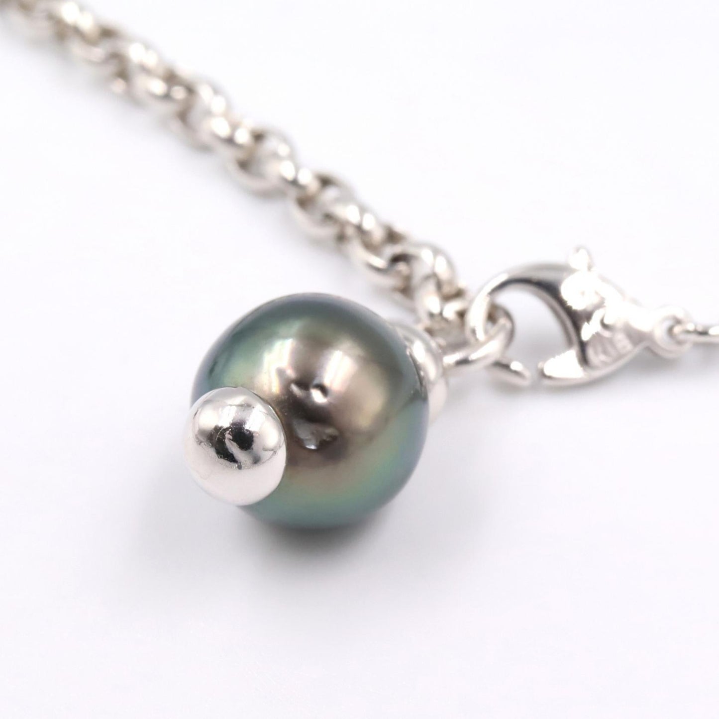 ブラックパール ネックレス ネックレス K18WG ブラックパール ホワイトゴールド ブラック ミキモト アクセサリー MIKIMOTO