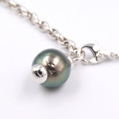 ブラックパール ネックレス ネックレス K18WG ブラックパール ホワイトゴールド ブラック ミキモト アクセサリー MIKIMOTO