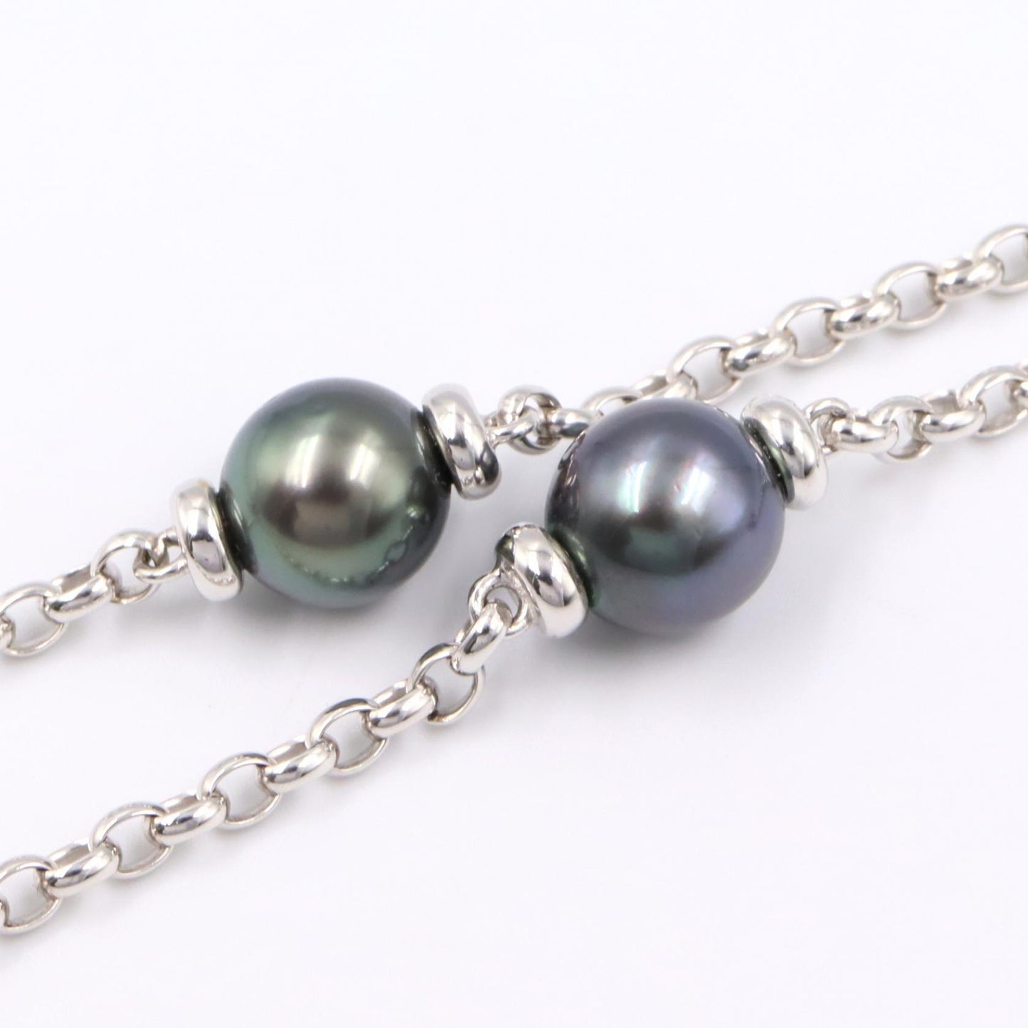 ブラックパール ネックレス ネックレス K18WG ブラックパール ホワイトゴールド ブラック ミキモト アクセサリー MIKIMOTO