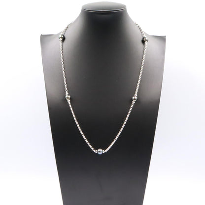 ブラックパール ネックレス ネックレス K18WG ブラックパール ホワイトゴールド ブラック ミキモト アクセサリー MIKIMOTO