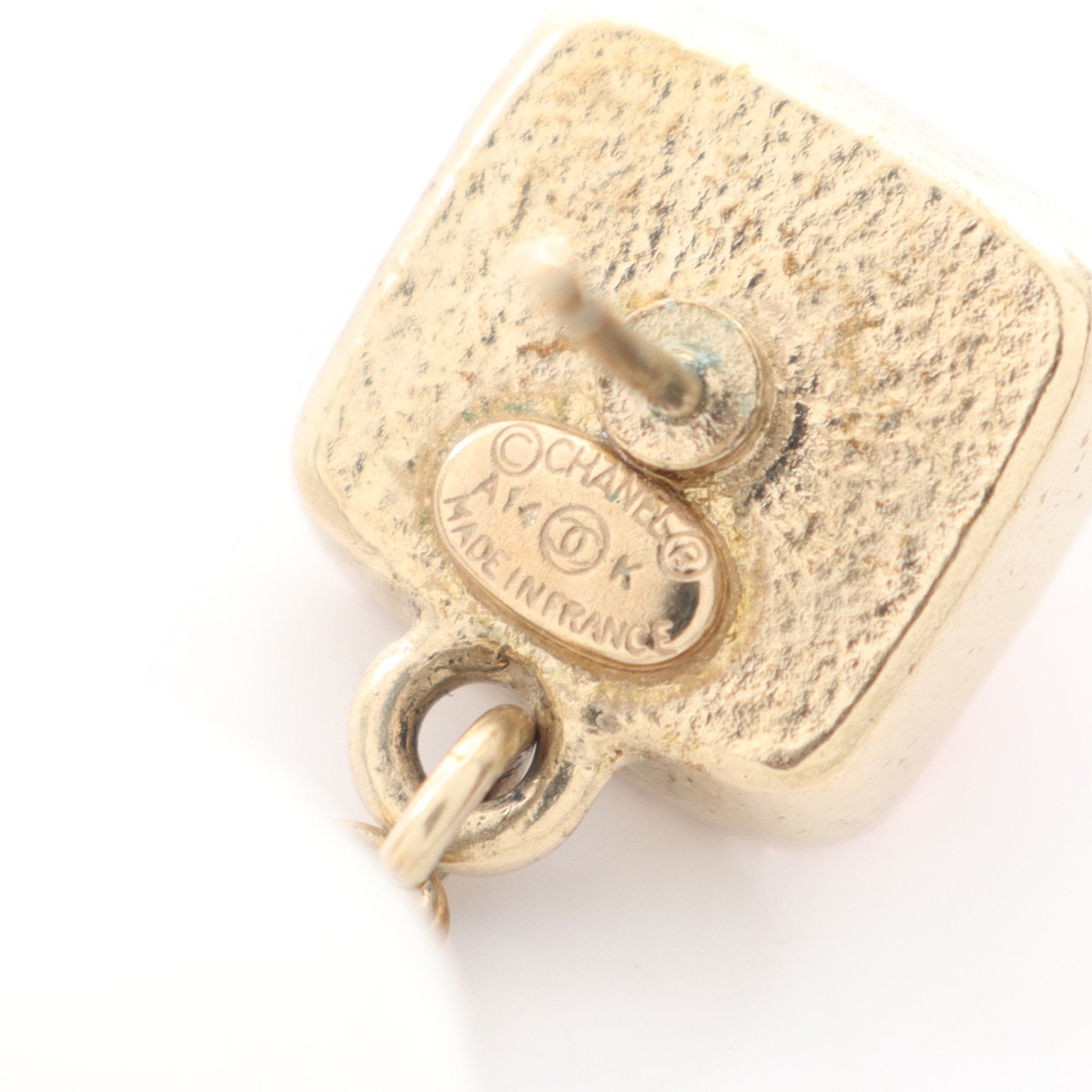 中古・古着通販CHANEL シャネル　CHANEL    ココマーク　オレンジ&イエローピアス (シャネル) ココマーク ピアス オレンジ