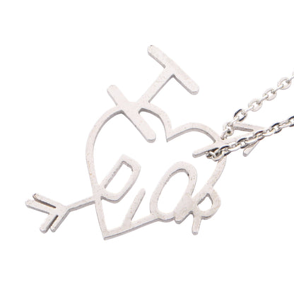 ハート アロー I LOVE DIOR ネックレス シルバー クリスチャンディオール アクセサリー Christian Dior