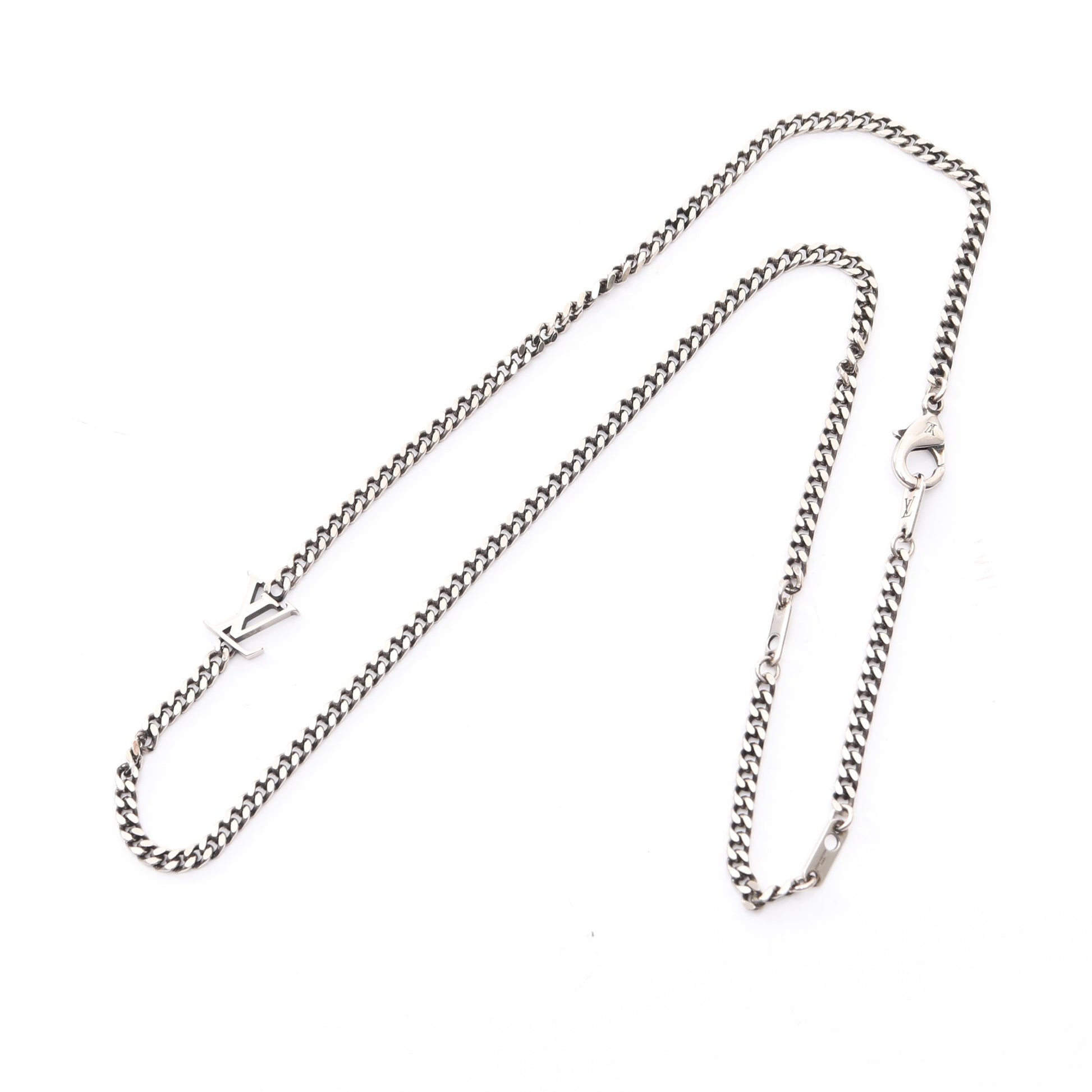 LVユアーズ チェーン ネックレス シルバー ルイヴィトン アクセサリー LOUIS VUITTON