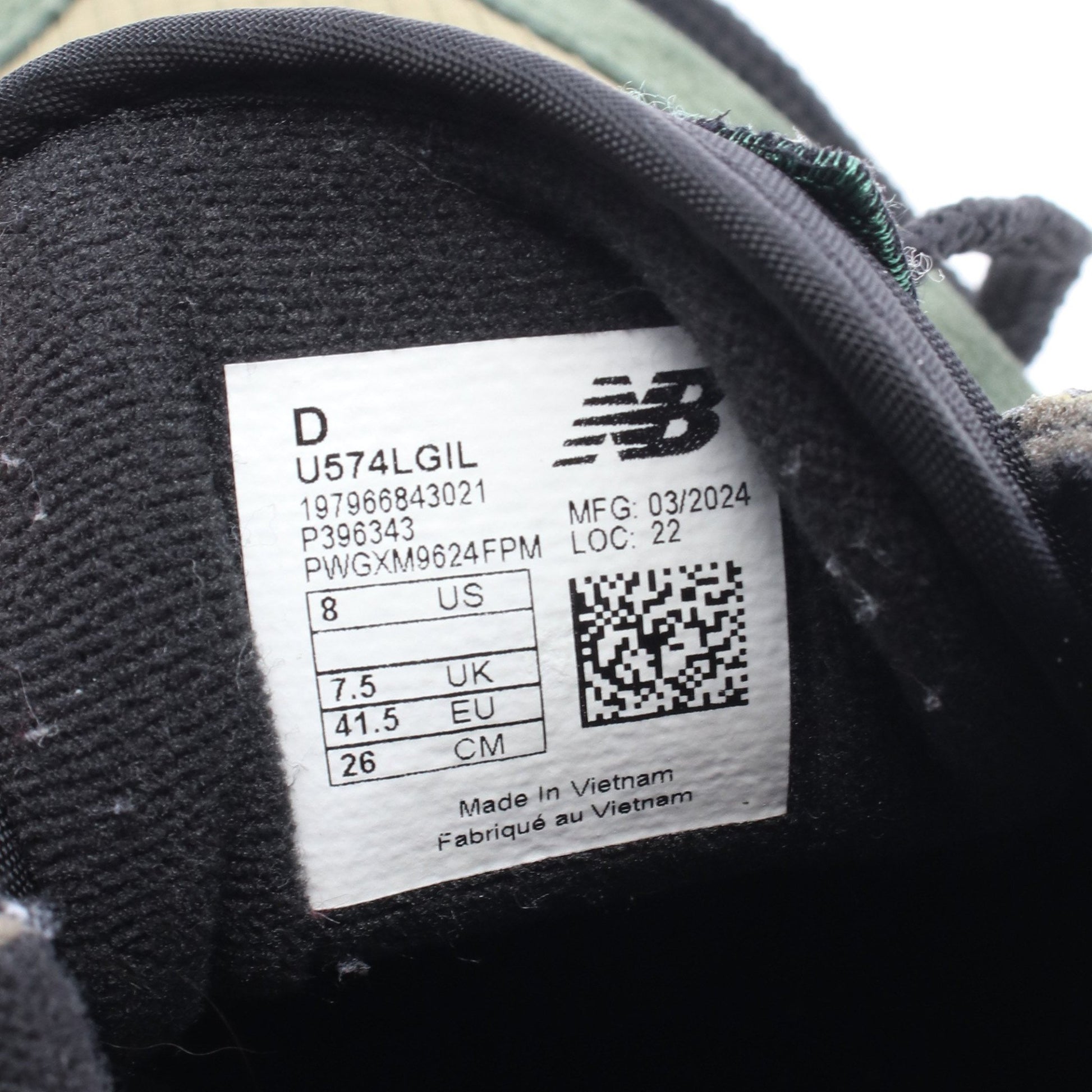 NEW BALANCE × Stone Island 574 Legacy スニーカー ファブリック スエード カーキグリーン ニューバランス シューズ NEW BALANCE