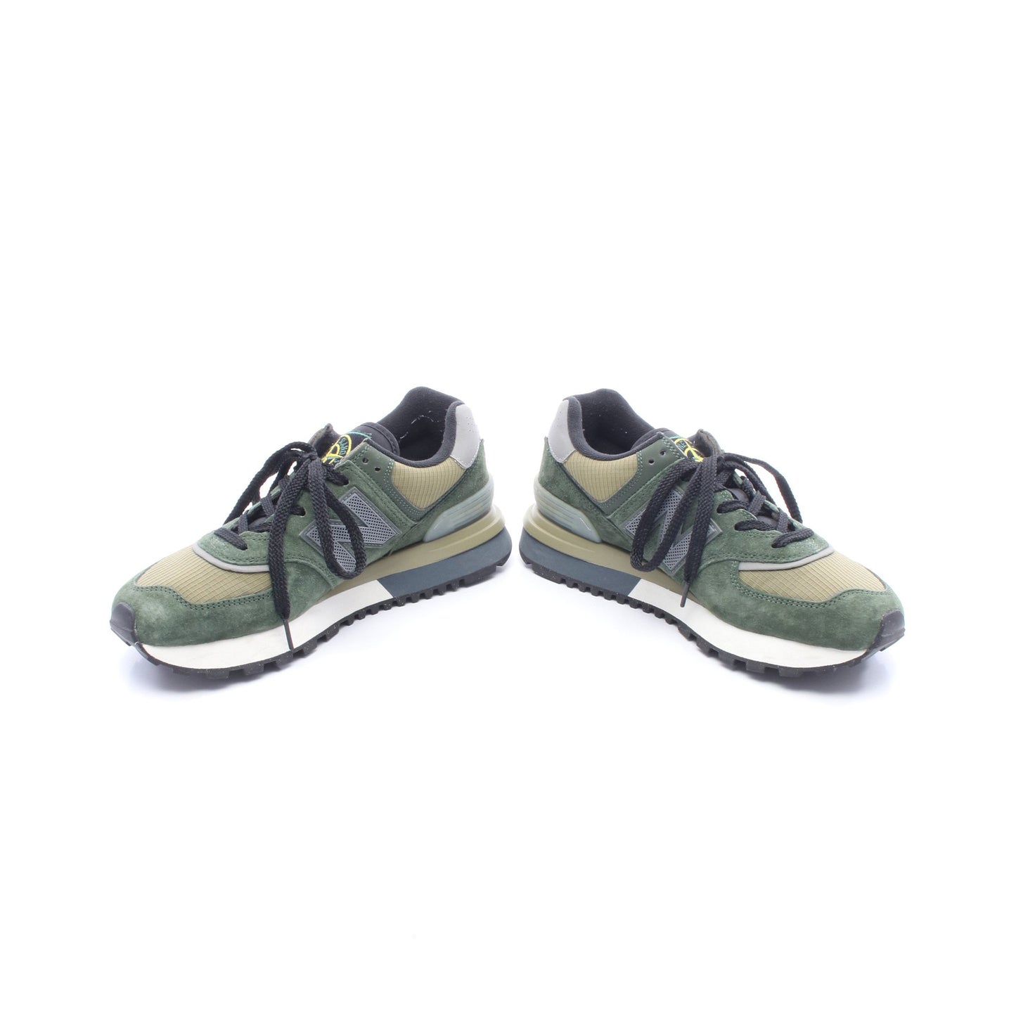 NEW BALANCE × Stone Island 574 Legacy スニーカー ファブリック スエード カーキグリーン ニューバランス シューズ NEW BALANCE