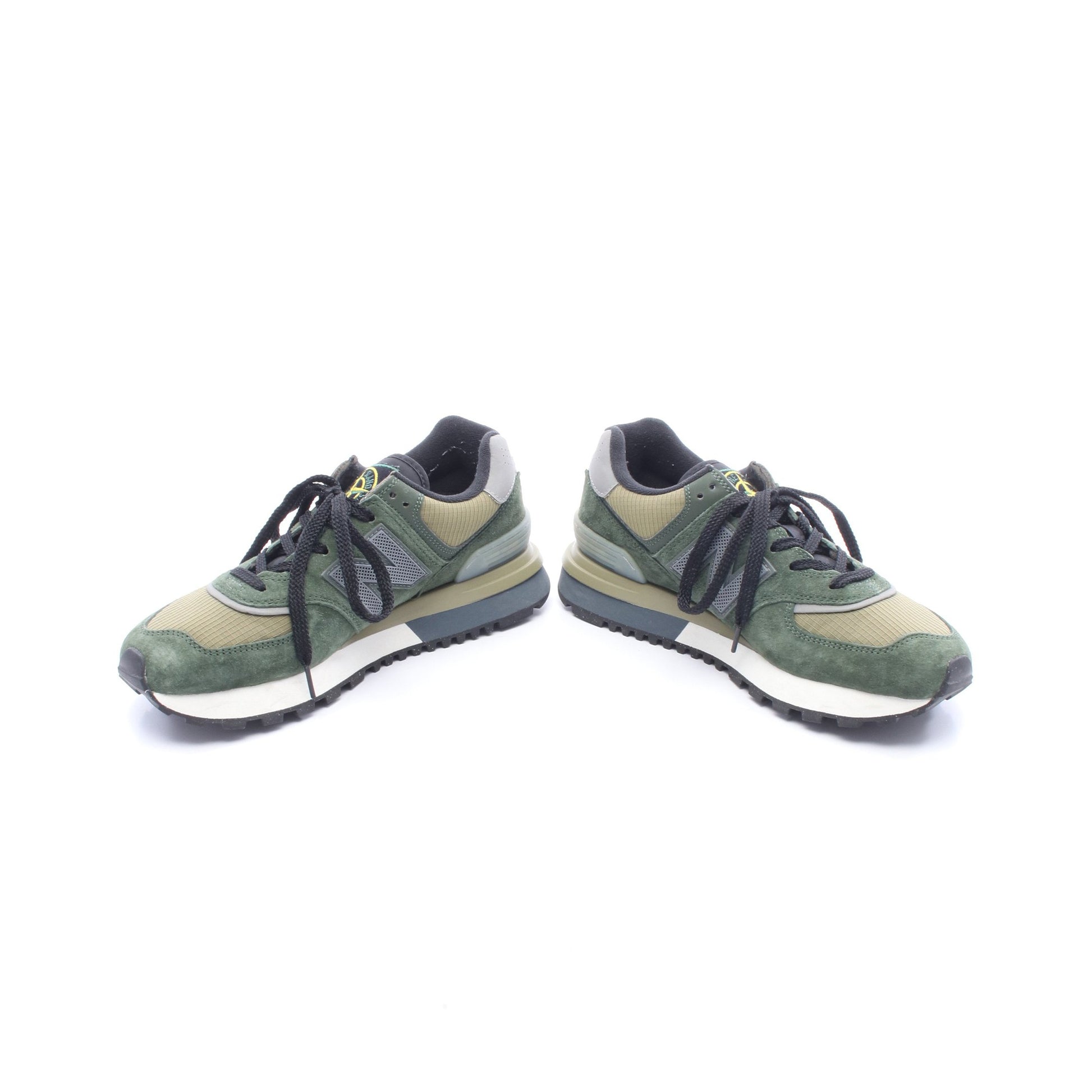 NEW BALANCE × Stone Island 574 Legacy スニーカー ファブリック スエード カーキグリーン ニューバランス シューズ NEW BALANCE