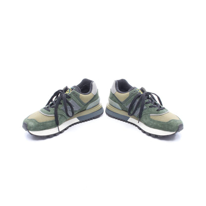 NEW BALANCE × Stone Island 574 Legacy スニーカー ファブリック スエード カーキグリーン ニューバランス シューズ NEW BALANCE