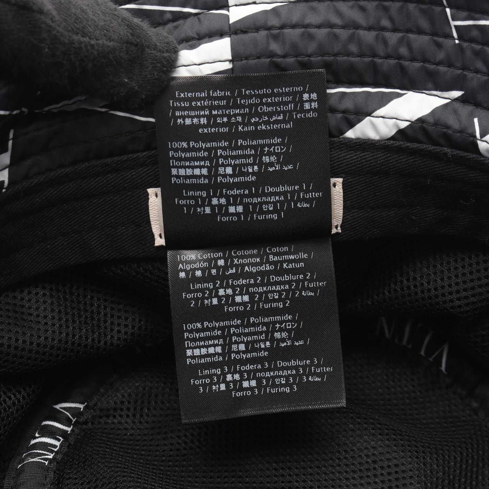 VLTNロゴ バケット ハット ナイロン ブラック ホワイト ヴァレンティノガラヴァーニ 財布・小物 VALENTINO GARAVANI