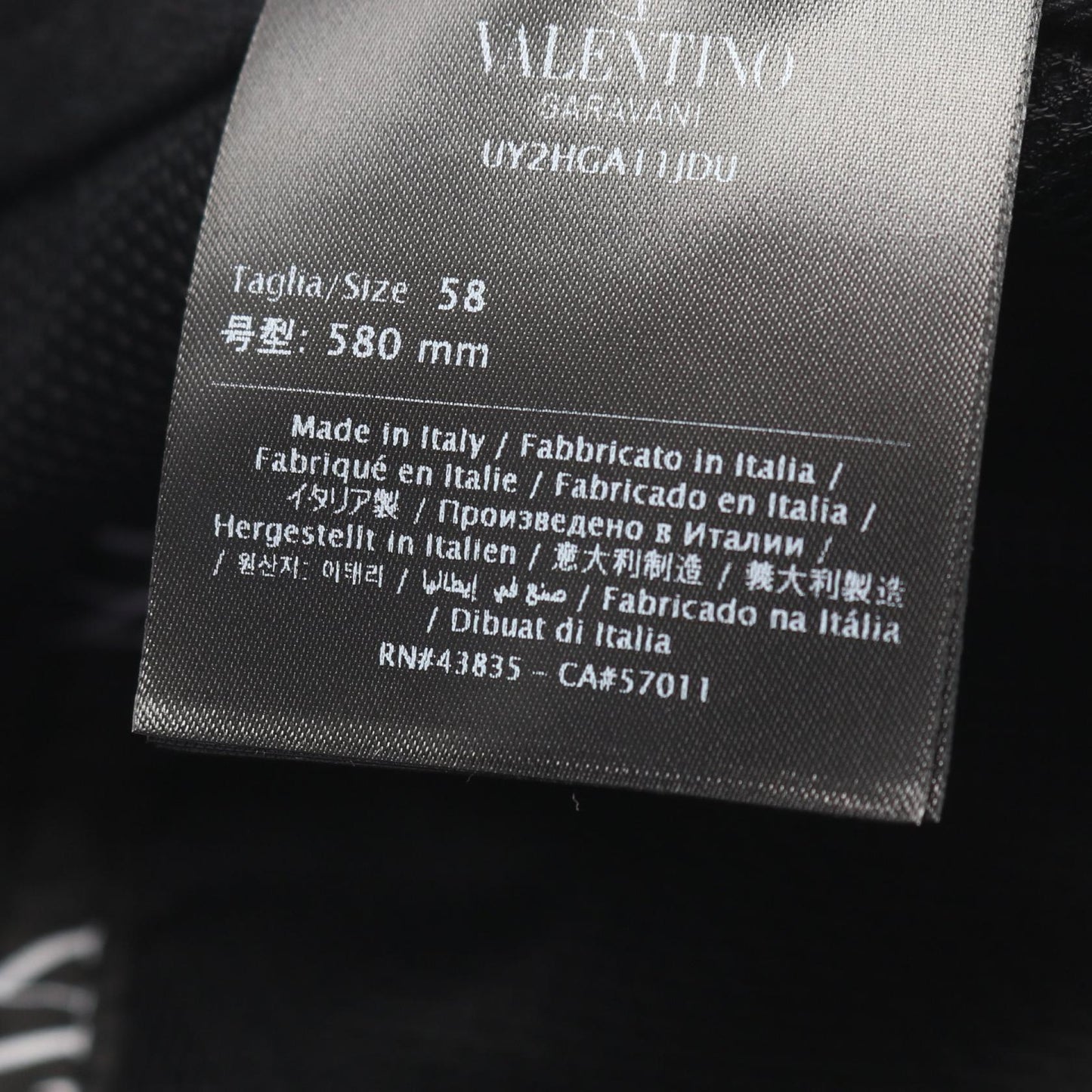 VLTNロゴ バケット ハット ナイロン ブラック ホワイト ヴァレンティノガラヴァーニ 財布・小物 VALENTINO GARAVANI