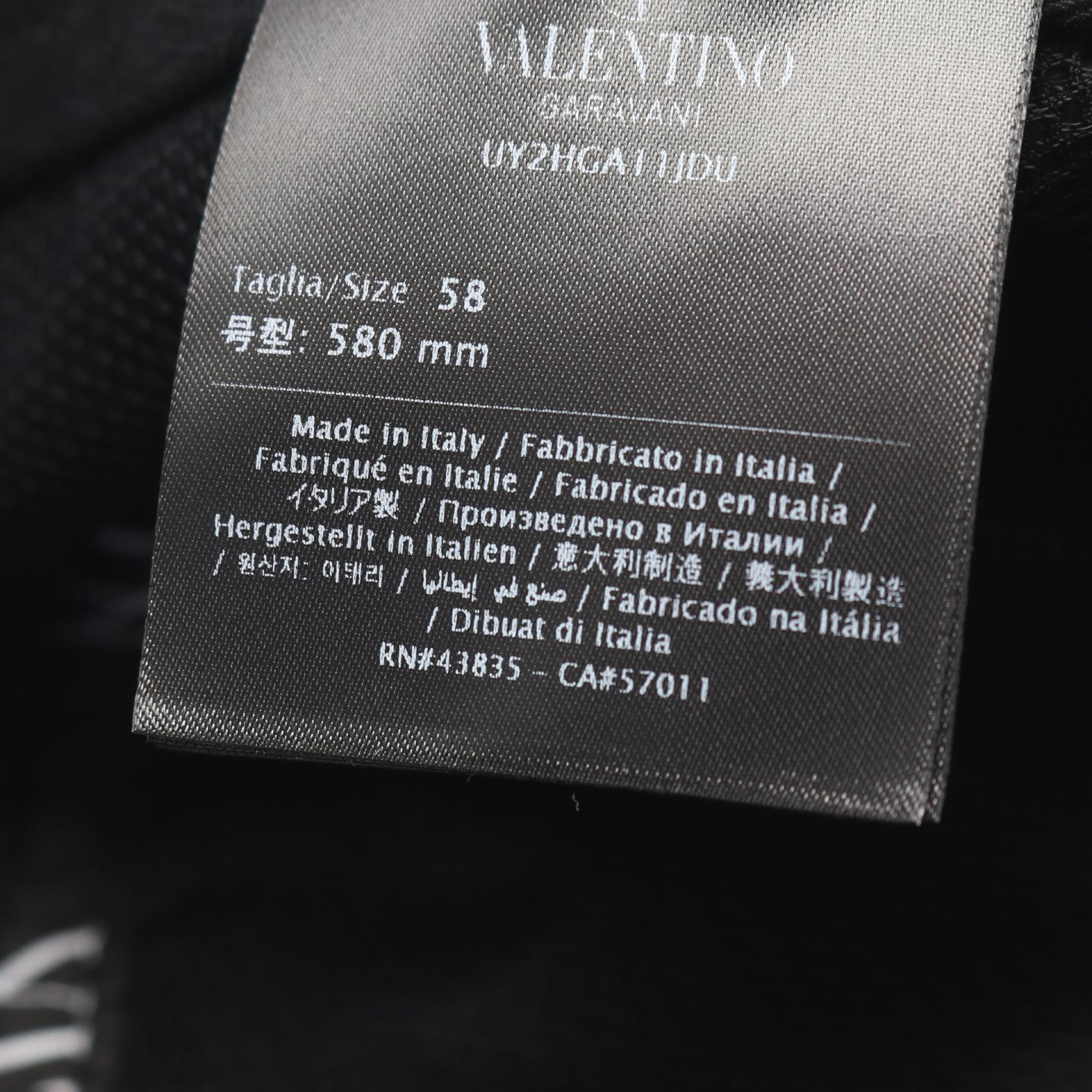 VLTNロゴ バケット ハット ナイロン ブラック ホワイト ヴァレンティノガラヴァーニ 財布・小物 VALENTINO GARAVANI