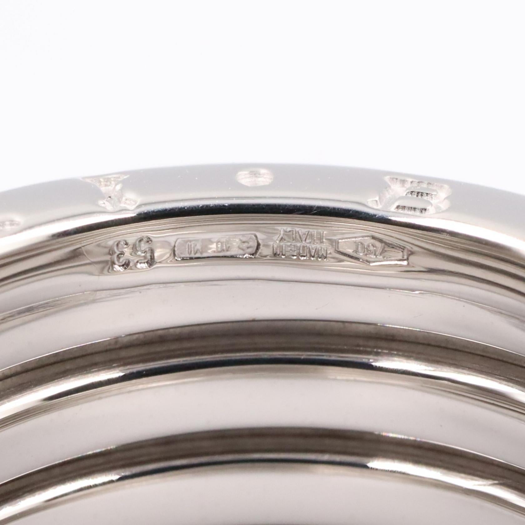 B-zero1 ビーゼロワン リング 4バンド リング 指輪 K18WG ホワイトゴールド ブルガリ アクセサリー BVLGARI
