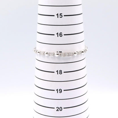 ルチア ダイヤ ブレスレット ブレスレット K18WG ダイヤモンド ホワイトゴールド クリア ブルガリ アクセサリー BVLGARI