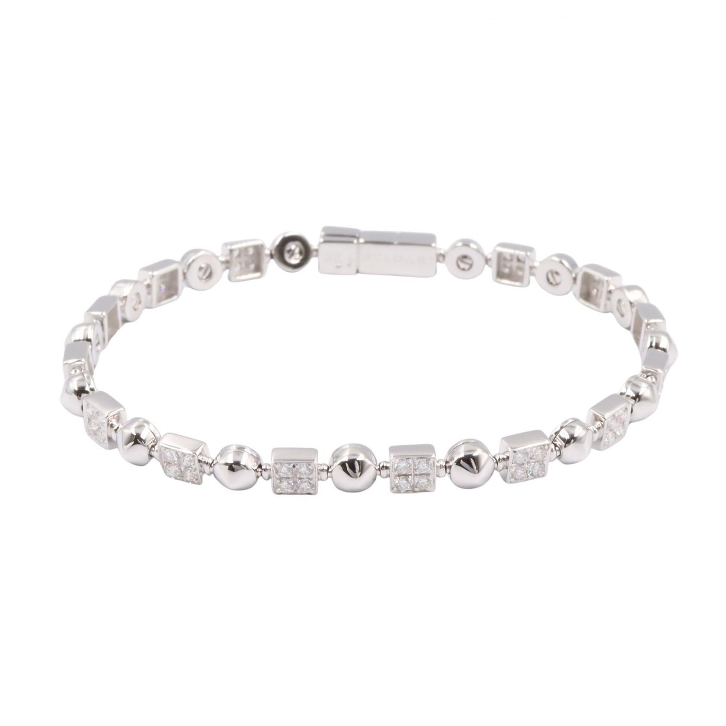 ルチア ダイヤ ブレスレット ブレスレット K18WG ダイヤモンド ホワイトゴールド クリア ブルガリ アクセサリー BVLGARI