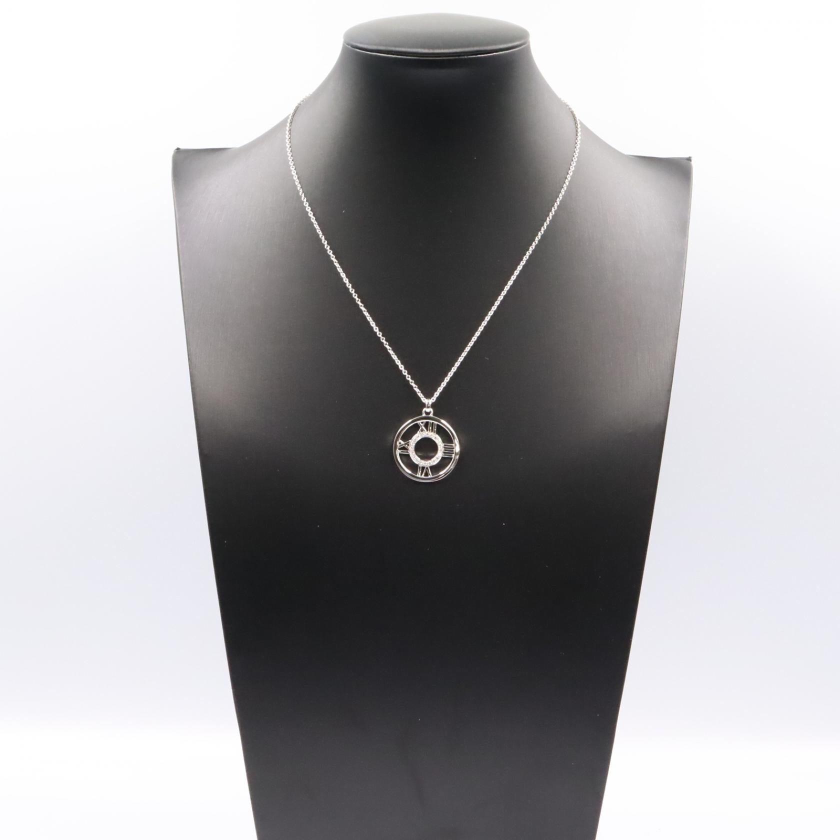 アトラス ダイヤ ネックレス ネックレス K18WG ダイヤモンド ホワイトゴールド クリア ティファニー アクセサリー TIFFANY & Co.