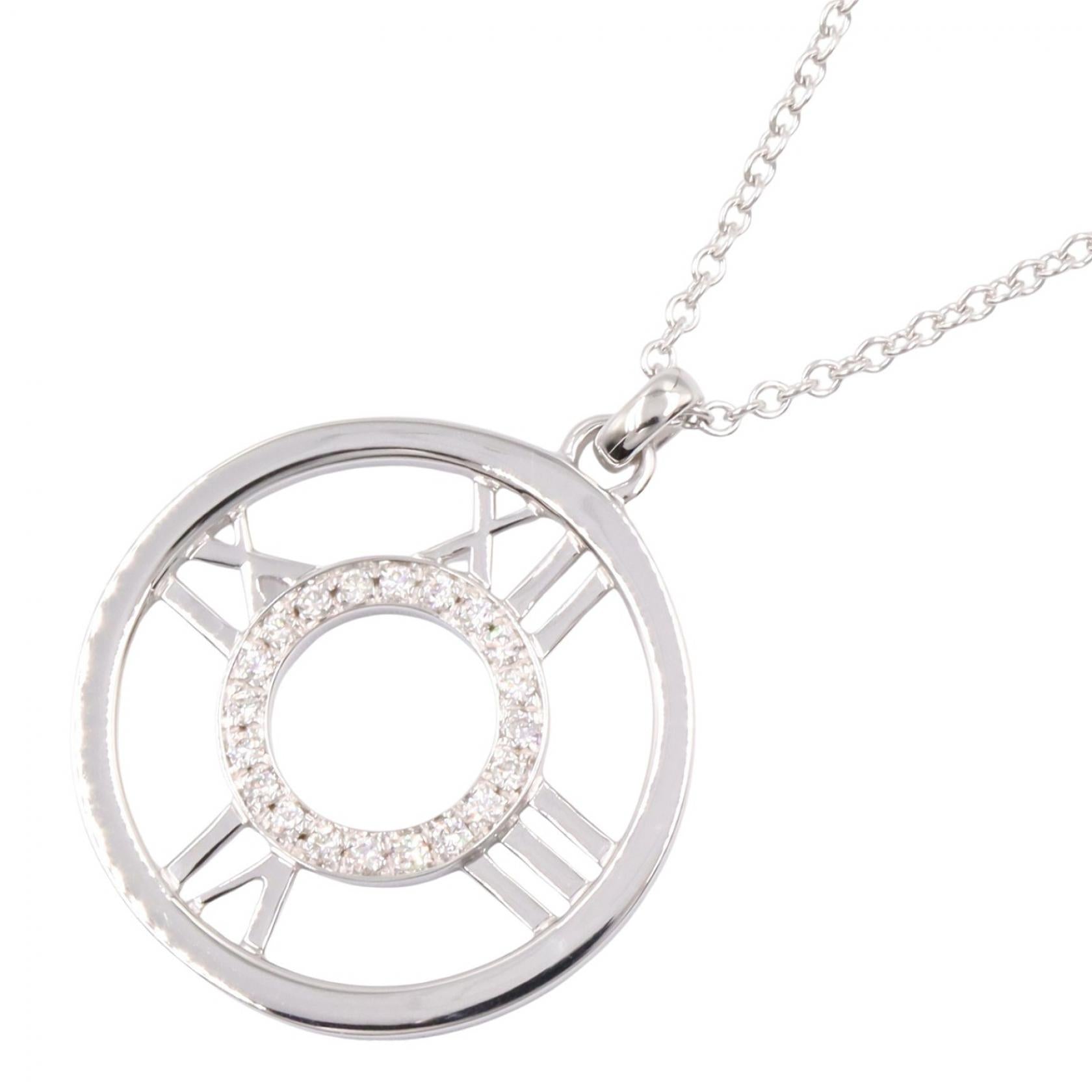 アトラス ダイヤ ネックレス ネックレス K18WG ダイヤモンド ホワイトゴールド クリア ティファニー アクセサリー TIFFANY & Co.
