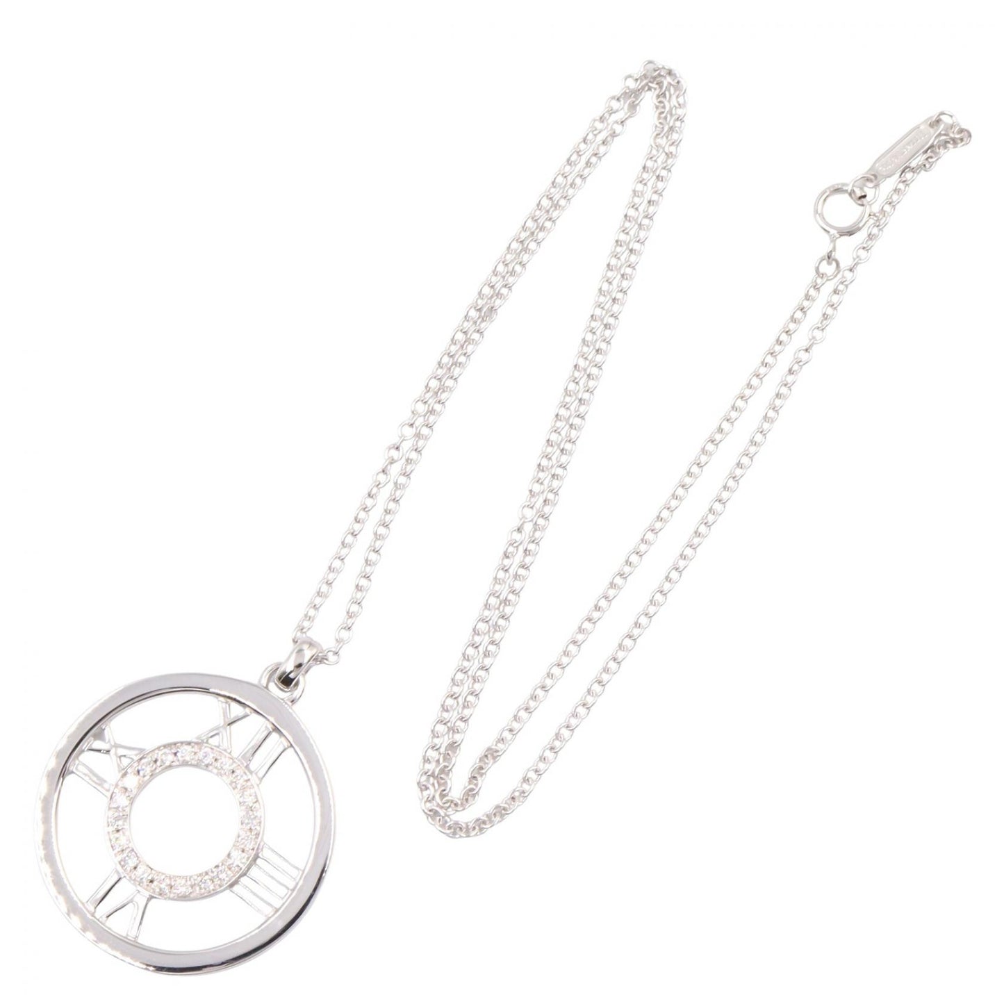 アトラス ダイヤ ネックレス ネックレス K18WG ダイヤモンド ホワイトゴールド クリア ティファニー アクセサリー TIFFANY & Co.