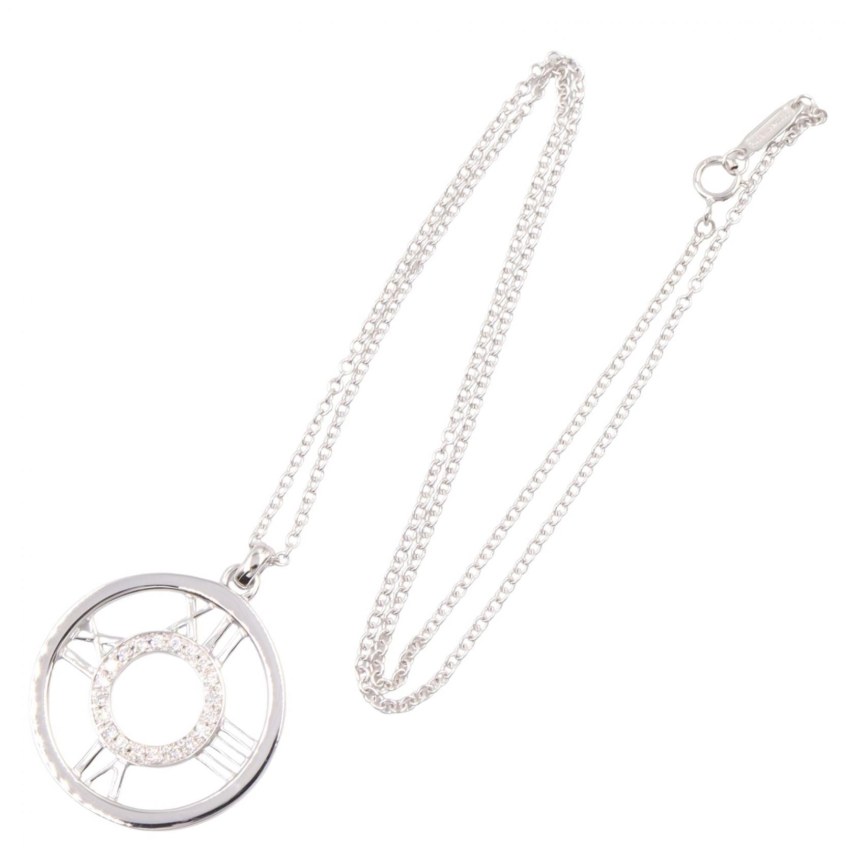 アトラス ダイヤ ネックレス ネックレス K18WG ダイヤモンド ホワイトゴールド クリア ティファニー アクセサリー TIFFANY & Co.