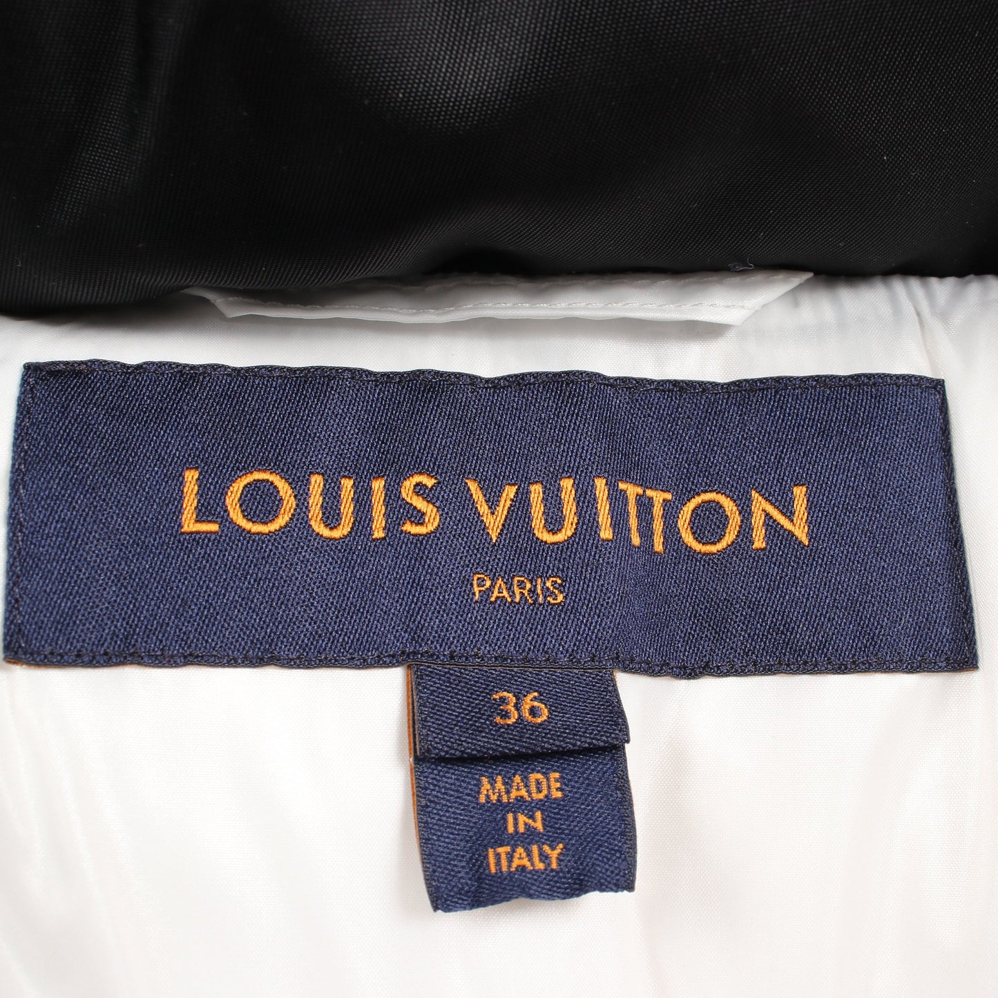 ダウンジャケット スタッズ ナイロン ホワイト ブラック フード付き オーバーサイズ ルイヴィトン アウター LOUIS VUITTON