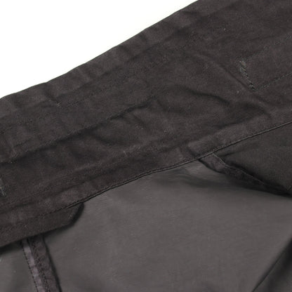 DIOR × Stone Island ジャケット コットン ブラック エルボーパッチ ディオール アウター DIOR
