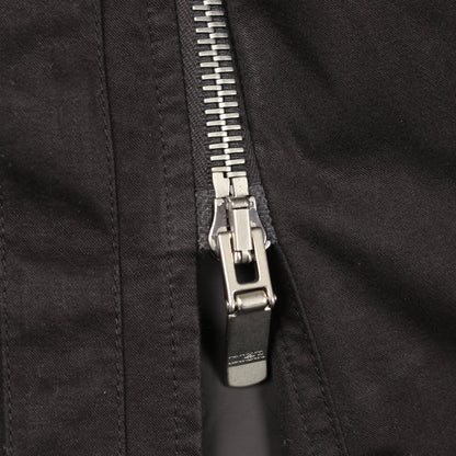 DIOR × Stone Island ジャケット コットン ブラック エルボーパッチ ディオール アウター DIOR