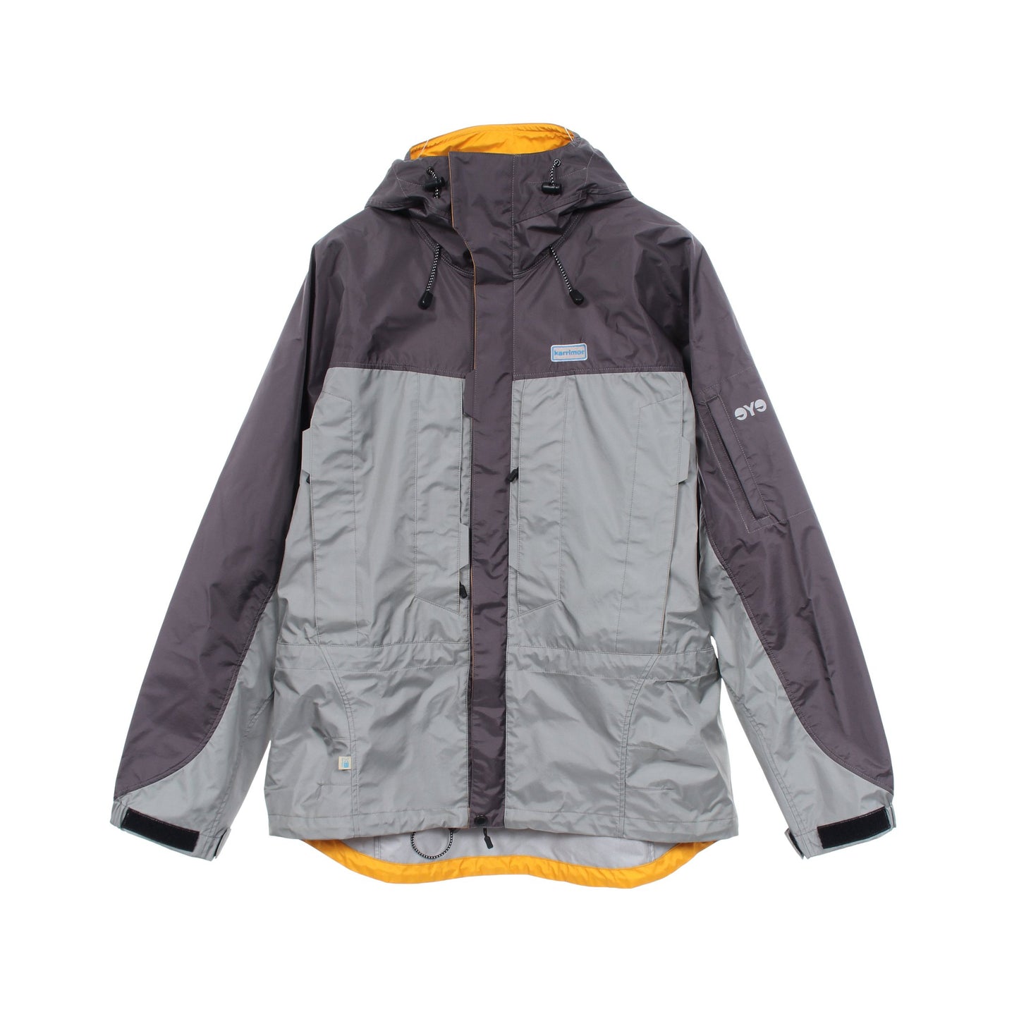 eYe COMME des GARCONS JUNYA WATANABE MAN × karrimor ナイロンリップラミネート ジャケット ナイロン ダークグレー グレー フード付き アイコムデギャルソンジュンヤワタナベマン アウター eYe COMME des GARCONS JUNYA WATANABE MAN