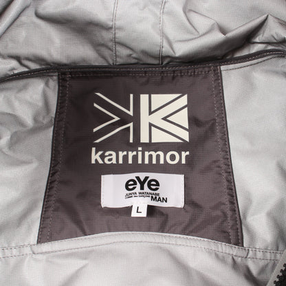 eYe COMME des GARCONS JUNYA WATANABE MAN × karrimor ナイロンリップラミネート ジャケット ナイロン ダークグレー グレー フード付き アイコムデギャルソンジュンヤワタナベマン アウター eYe COMME des GARCONS JUNYA WATANABE MAN