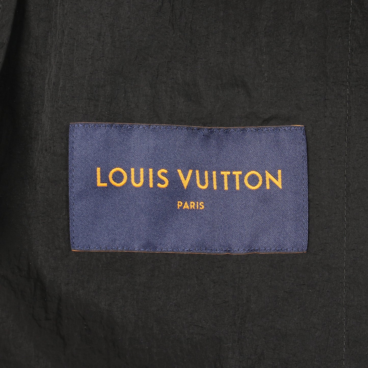 パッチワーク フード付き ナイロンジャケット ナイロン ブラック ブルーグリーン パープル ルイヴィトン アウター LOUIS VUITTON
