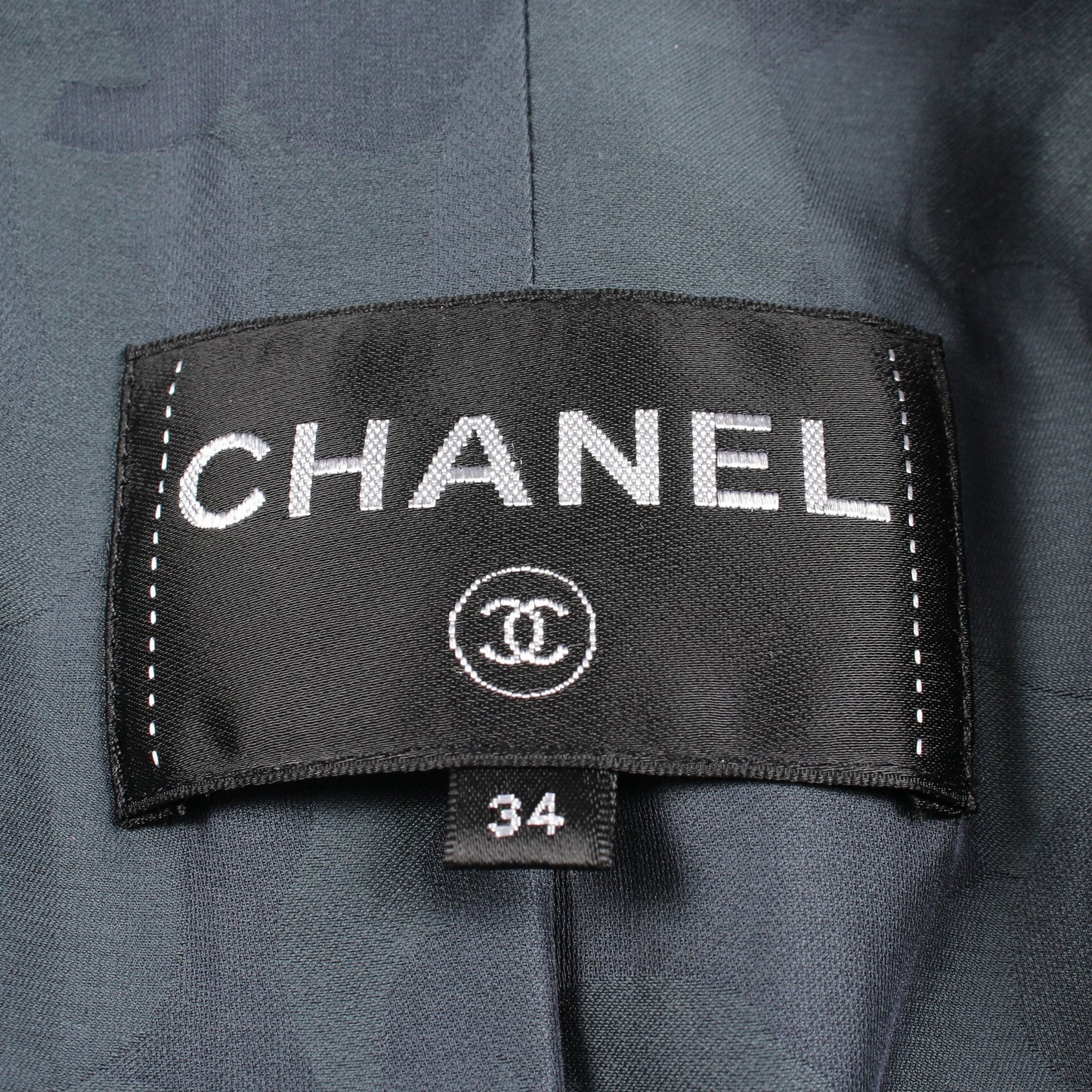 ココマークボタン ツイード ジャケット スパンコール ナイロン マルチカラー シャネル アウター CHANEL
