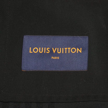 カラコラムシャツジャケット カバーオール ウール ブラック ルイヴィトン アウター LOUIS VUITTON