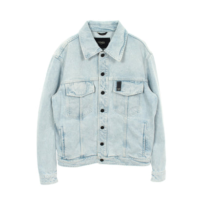 デニムジャケット コットン ライトブルー フェンディ