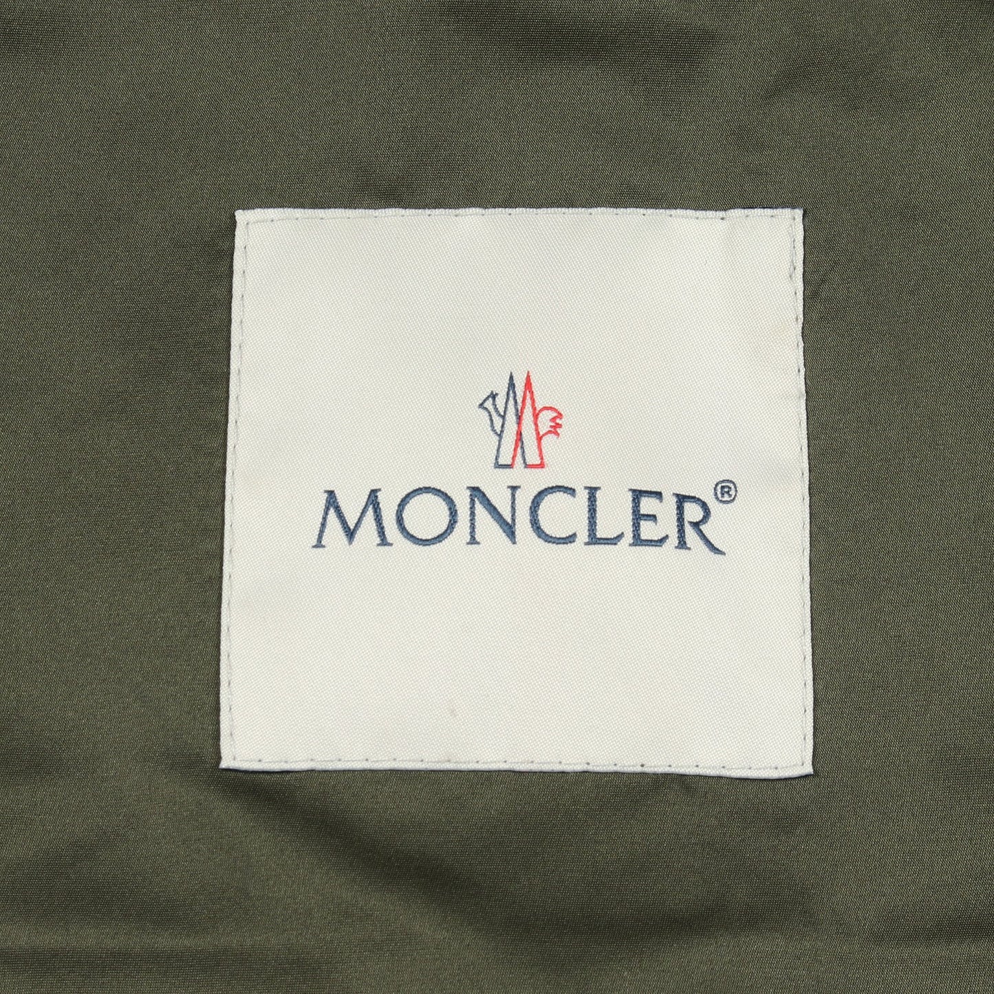 RHODONITE ジャケット ナイロン カーキグリーン フード付き モンクレール アウター MONCLER