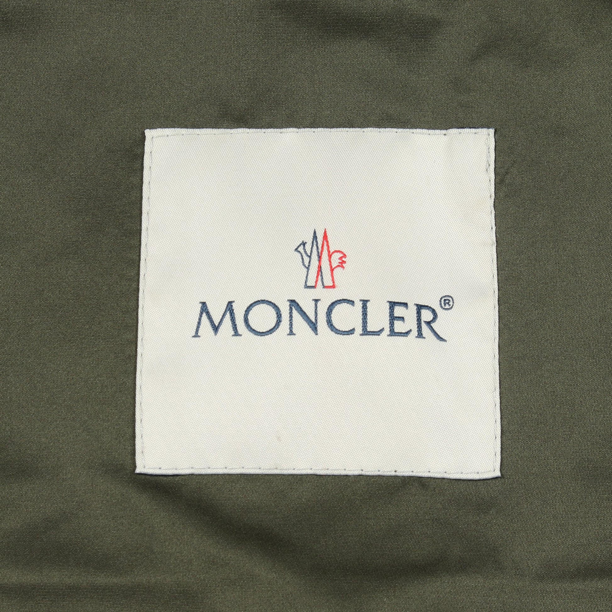 RHODONITE ジャケット ナイロン カーキグリーン フード付き モンクレール アウター MONCLER