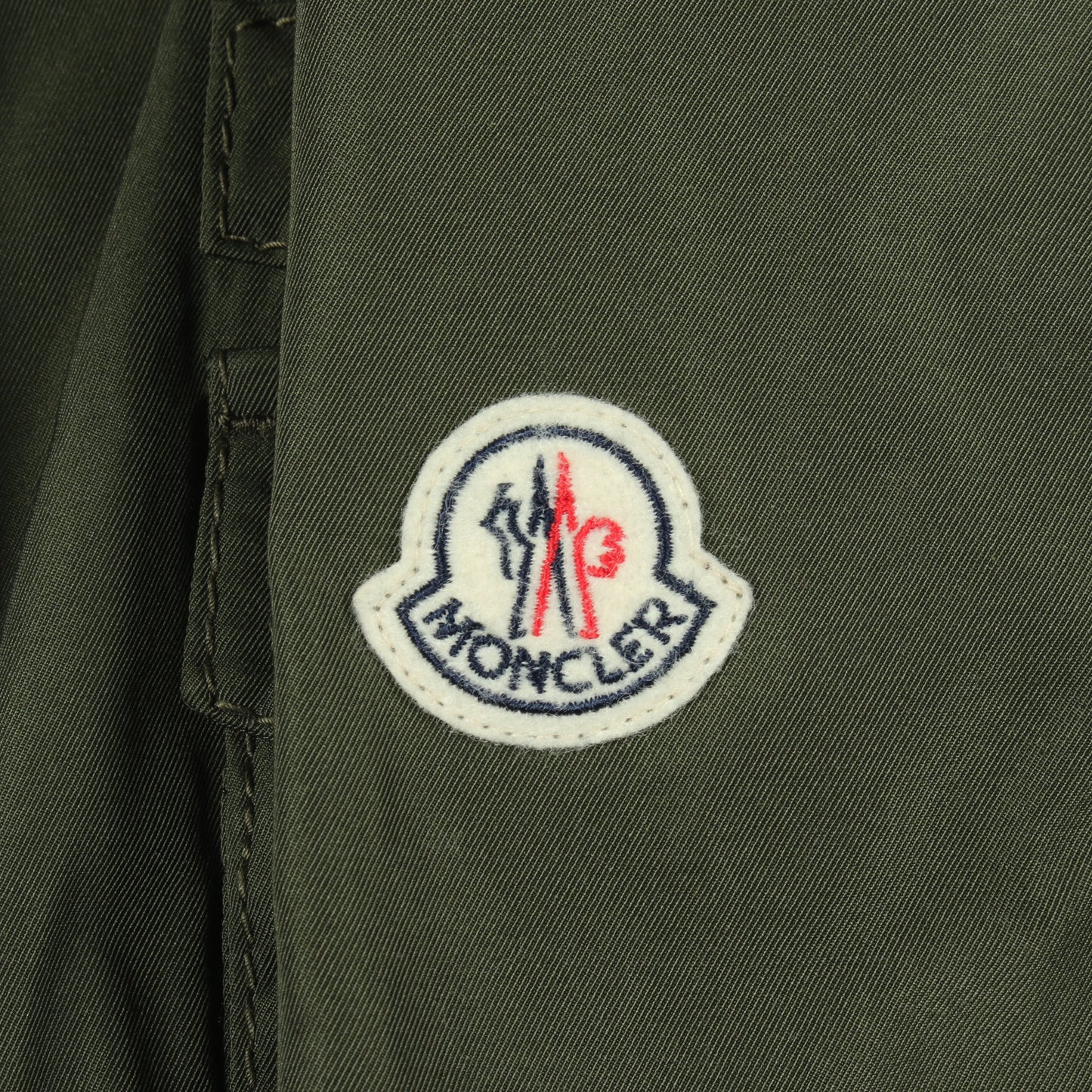 RHODONITE ジャケット ナイロン カーキグリーン フード付き モンクレール アウター MONCLER