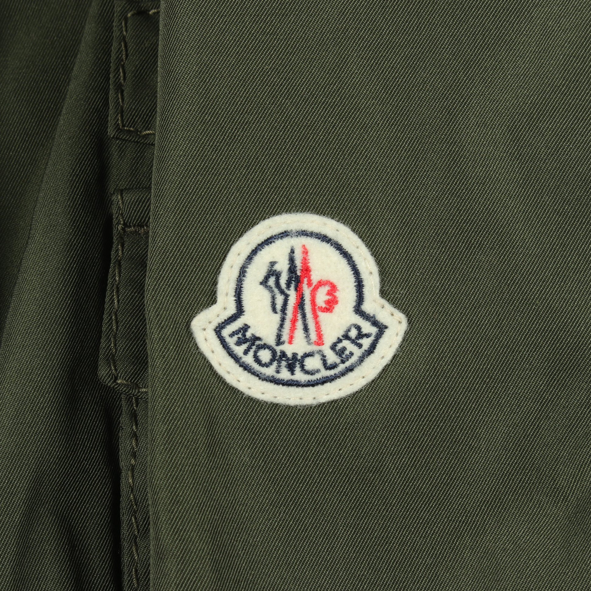 RHODONITE ジャケット ナイロン カーキグリーン フード付き モンクレール アウター MONCLER