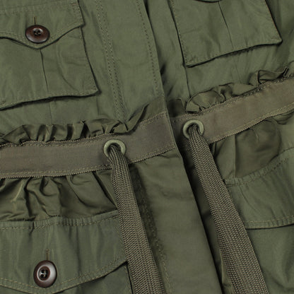 RHODONITE ジャケット ナイロン カーキグリーン フード付き モンクレール アウター MONCLER