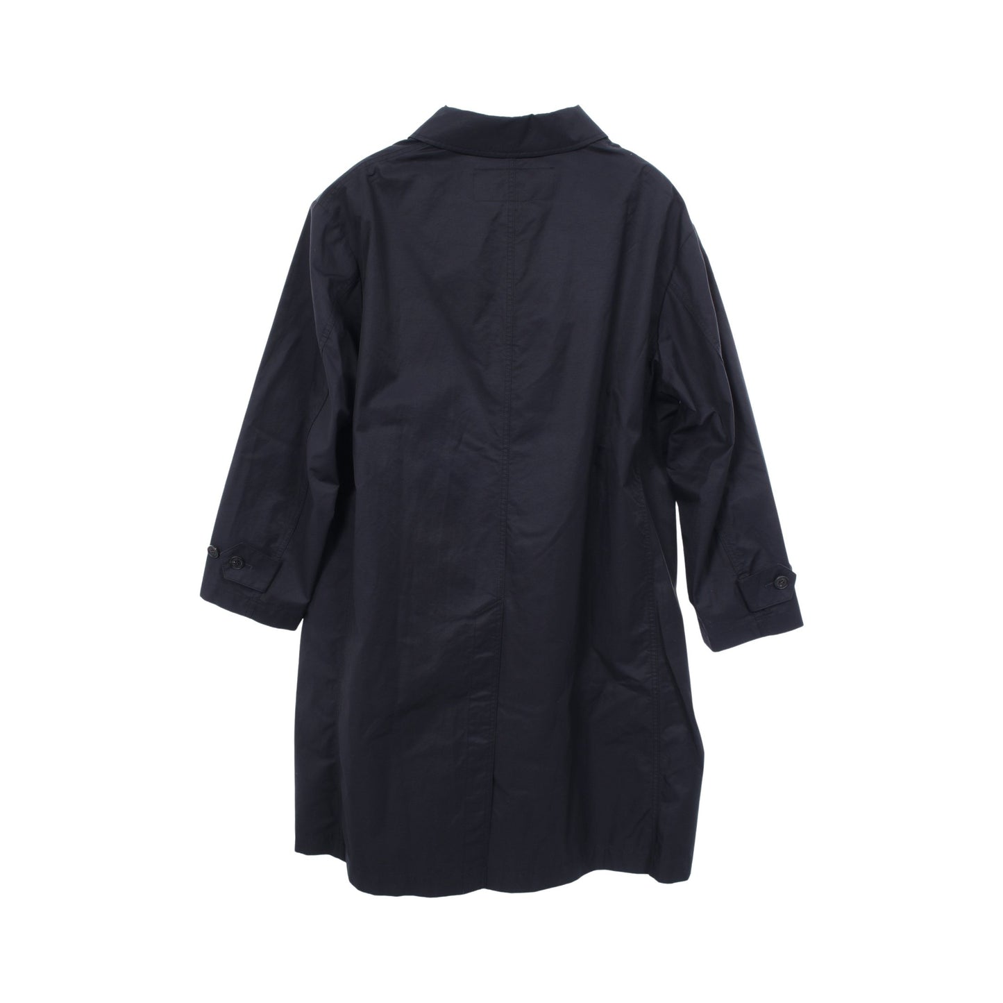 ギャバコート ステンカラーコート コットン ナイロン ダークネイビー コムデギャルソンオム アウター COMME des GARCONS HOMME