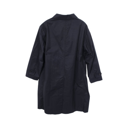 ギャバコート ステンカラーコート コットン ナイロン ダークネイビー コムデギャルソンオム アウター COMME des GARCONS HOMME