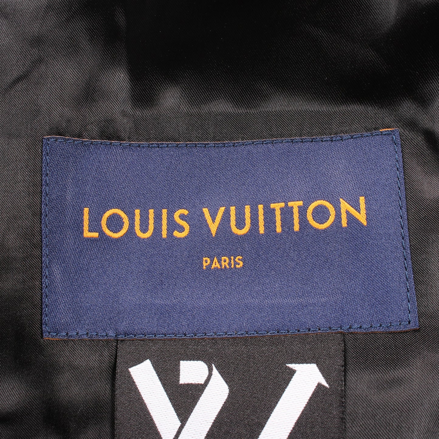 LOUIS VUITTON × NBA バスケットボール ブルゾン ボンバージャケット レザー ウール ブラック ホワイト ルイヴィトン アウター LOUIS VUITTON