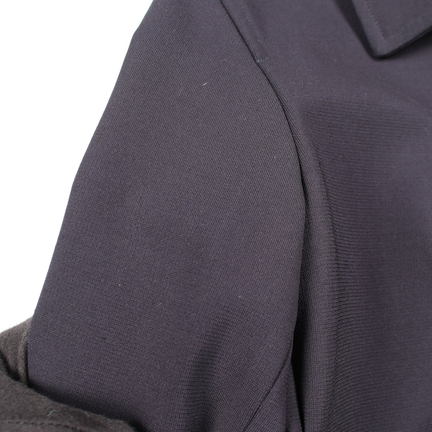 マイクロジップ ジャケット レーヨン ネイビー エルメス