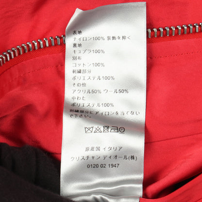 DIOR × Shawn Stussy ボンバージャケット ナイロン レッド 中綿 ディオール アウター DIOR