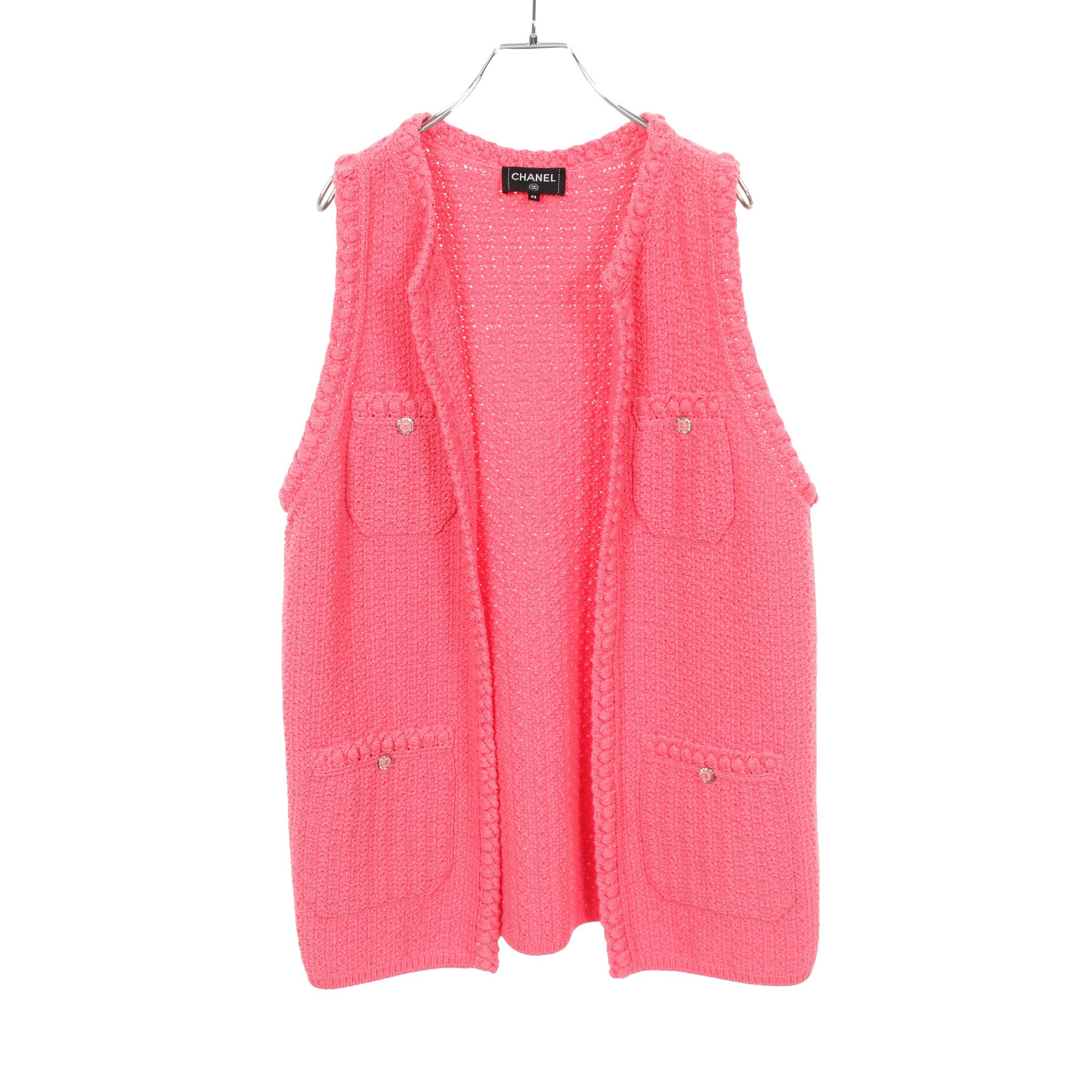 CHANEL シャネル ベスト ココマーク ニット CHANEL 【公式通販】