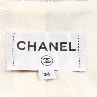 ココマークボタン ジャケット コットン ナイロン ホワイト ピンク ブラック シャネル アウター CHANEL
