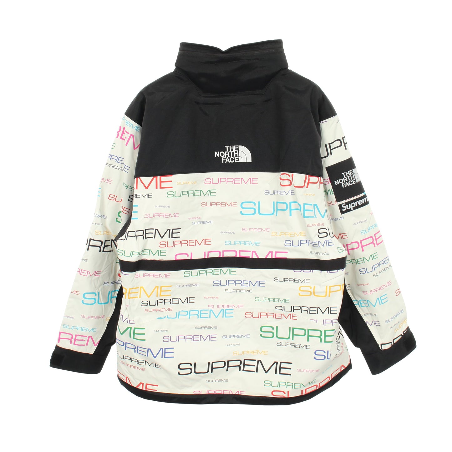 Supreme × THE NORTH FACE 21AW Steep Tech Apogee Jacket マウンテンパーカー ナイロン ホワイト ブラック マルチカラー フード付き シュプリーム アウター Supreme