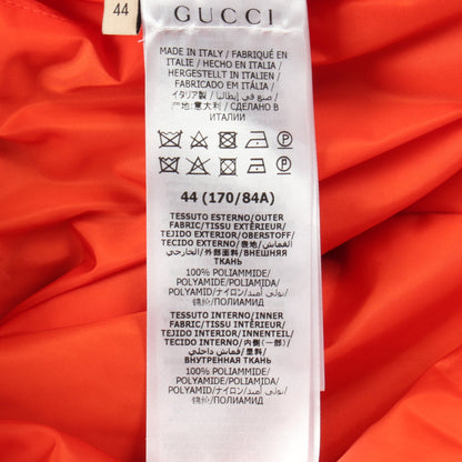 GGナイロン ジャケット ナイロン ダークグリーン オレンジ リバーシブル グッチ