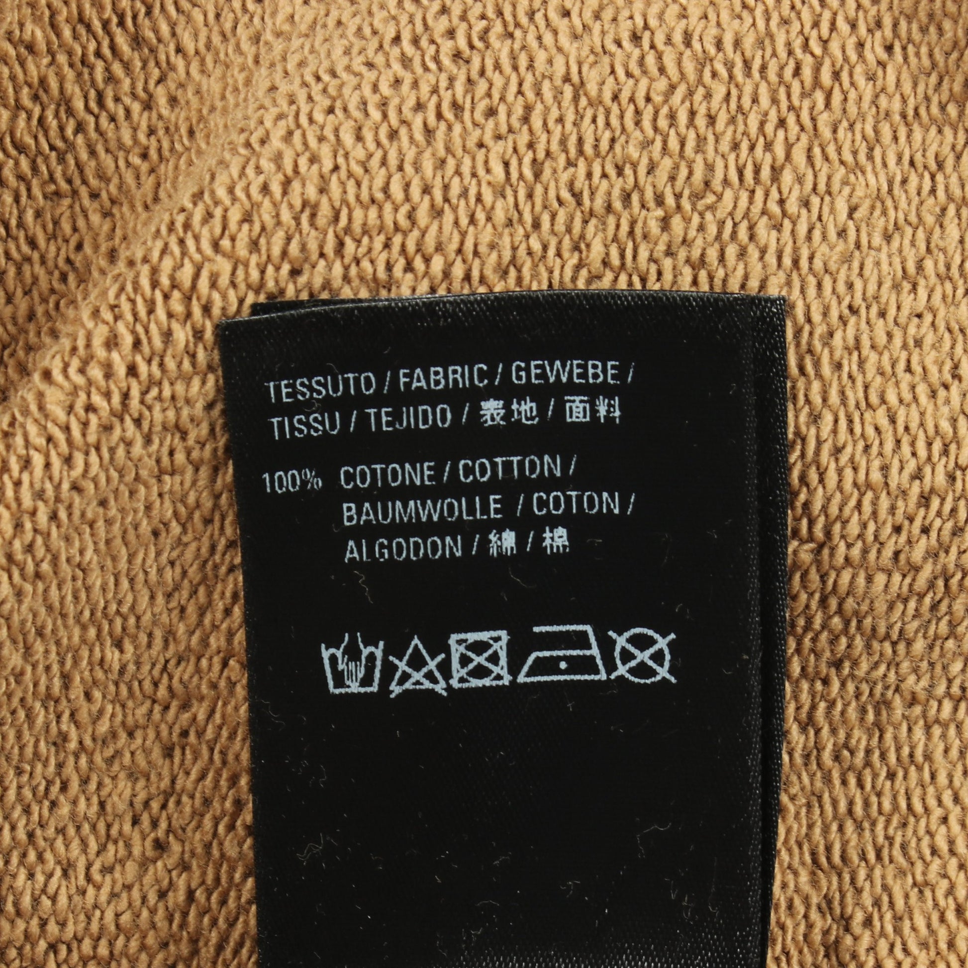 NEW COPYRIGHT ミディアムフィット フーディー プルオーバーパーカー コットン ベージュ バレンシアガ トップス BALENCIAGA